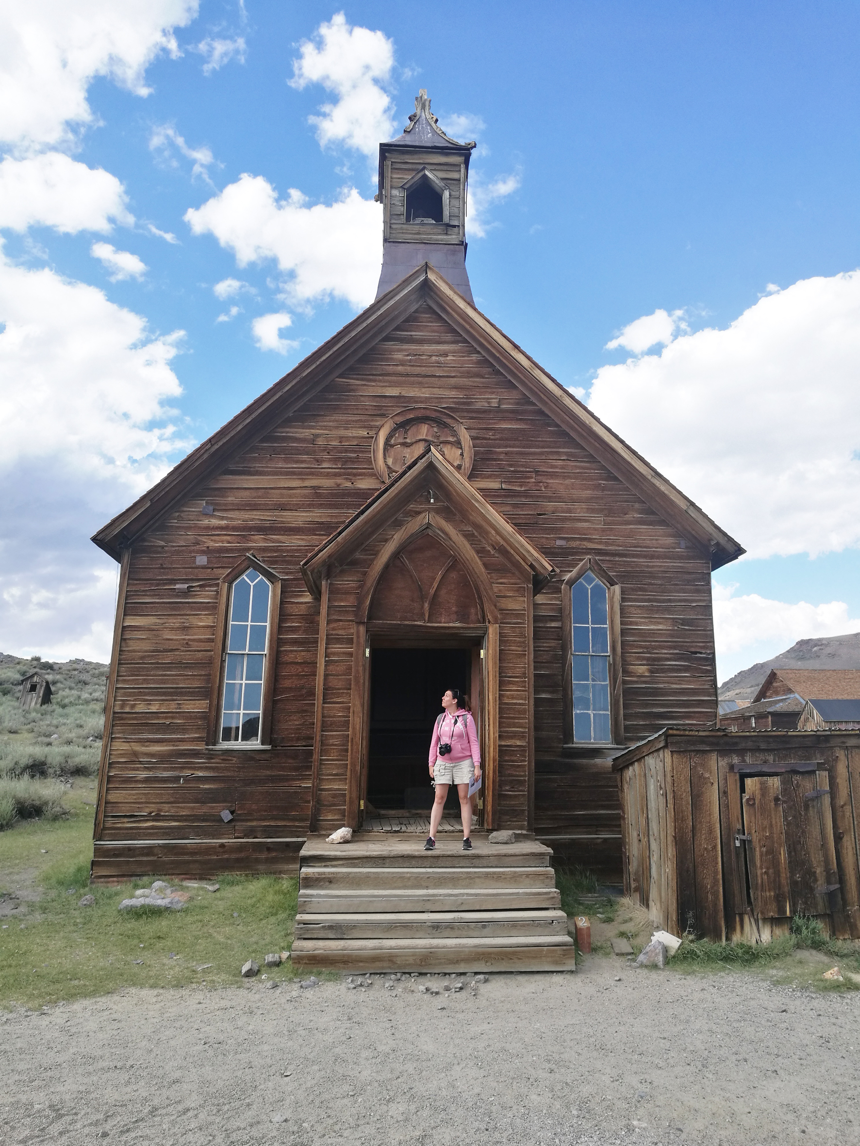 Church - chiesa Bodie Ghost Town - California