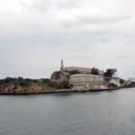 Il penitenziario di Alcatraz visto dal mare - San Francisco - California