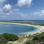 Spiaggia di sabbia a Dry Tortugas - Florida