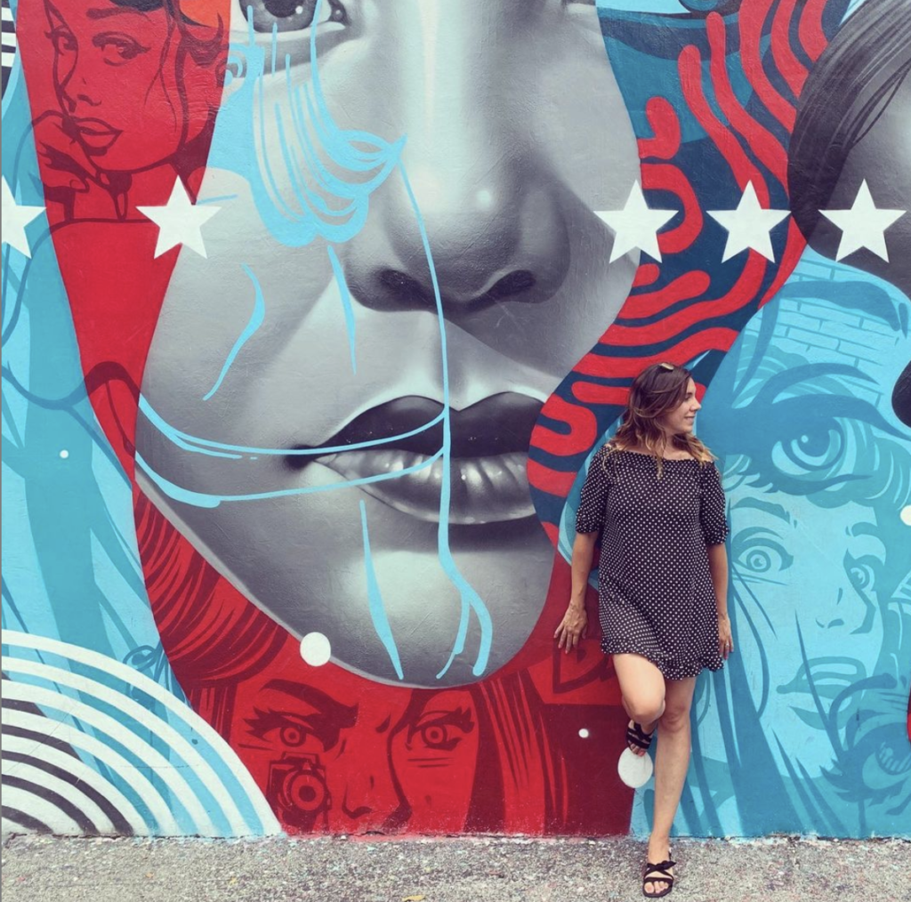 Giada a Wynwood Walls Miami
