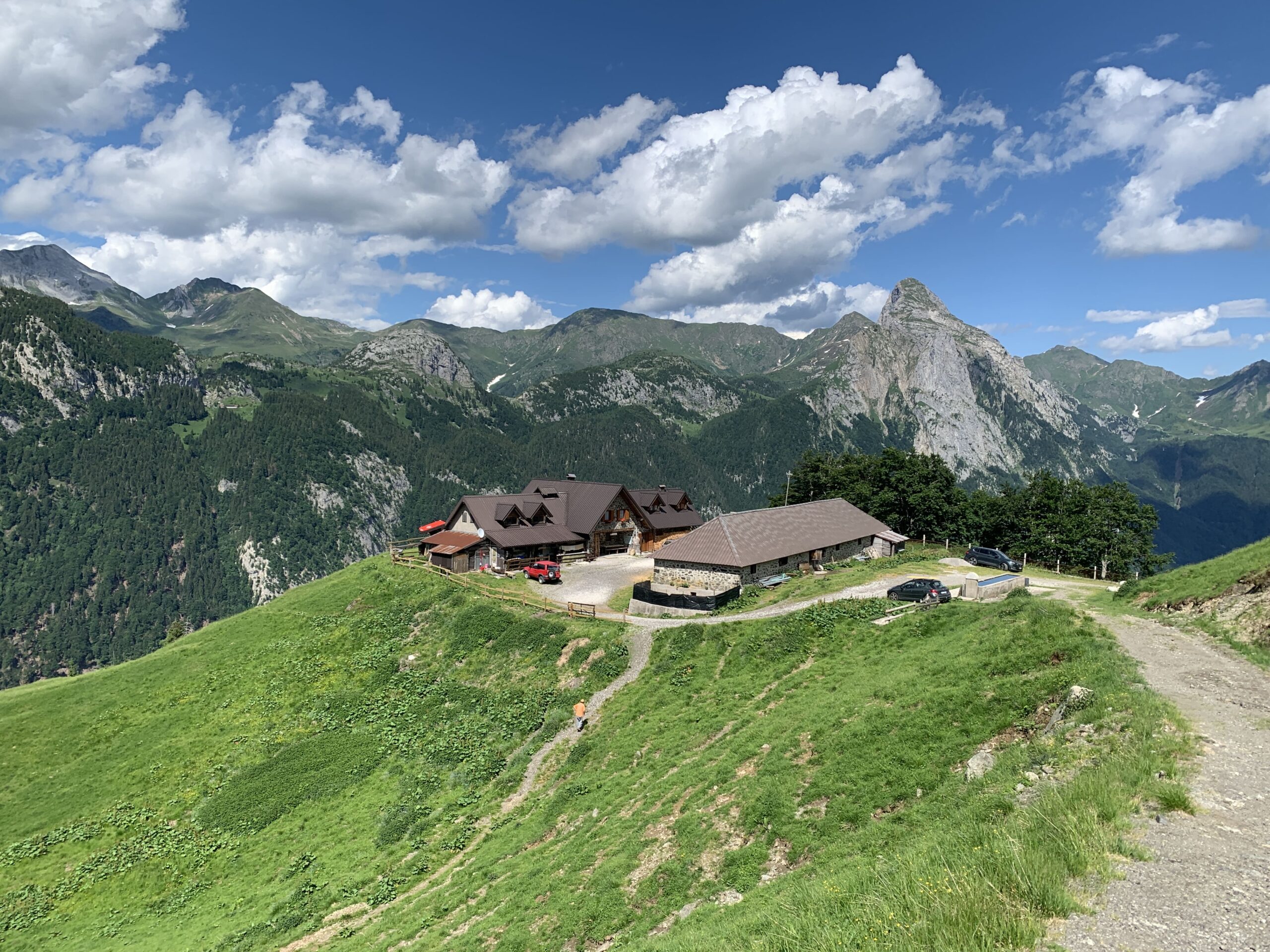 Malga Lavareit vista dall'alto - Carnia